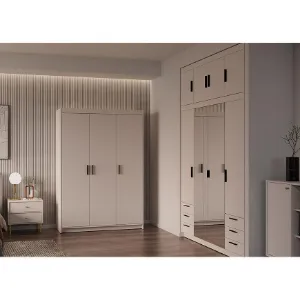 Obrazek Szafa Elena 3D beż piaskowy