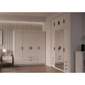 Obrazek Szafa Elena 4D 2S beż piaskowy