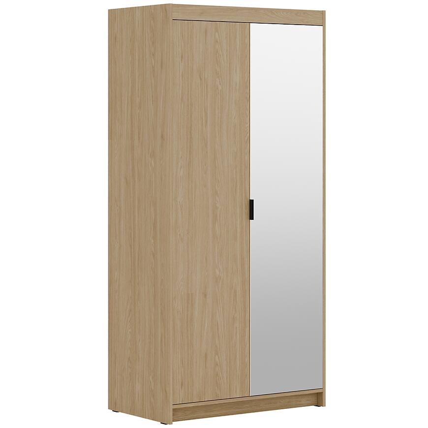 Szafa Elena 2D 1lustro dąb olejowany