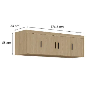 Obrazek Nadstawka Elena 4D dąb olejowany