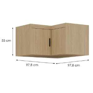 Obrazek Nadstawka Elena narożna dąb olejowany