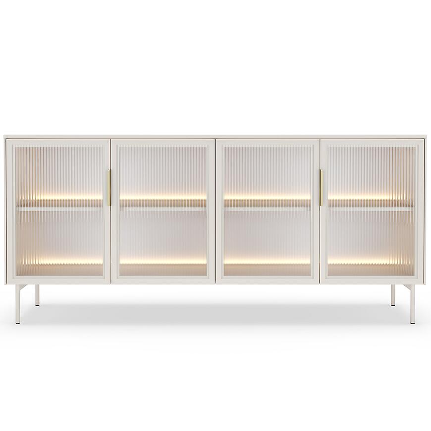 Komoda Lumi B 181 4d + Led Kaszmir