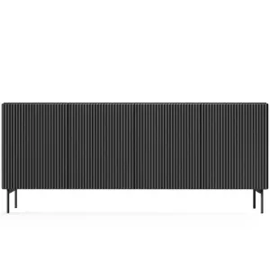 Obrazek Komoda Muti B 195 4d Czarny