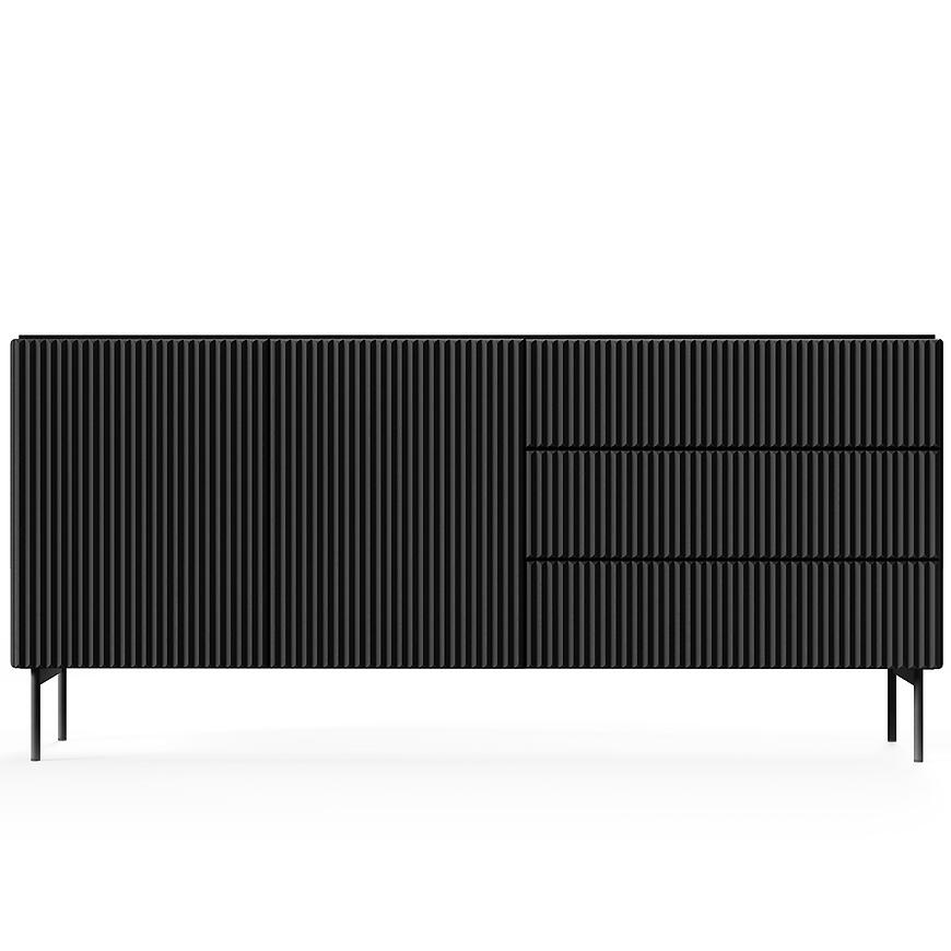 Komoda Muti C 177 2d3s Czarny