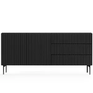 Obrazek Komoda Muti C 177 2d3s Czarny