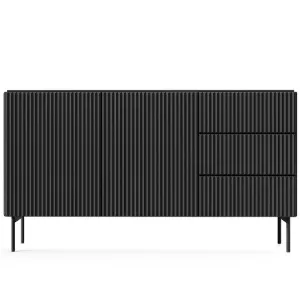 Obrazek Komoda Muti D 147 2d3s Czarny