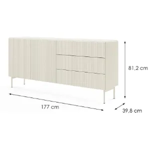 Obrazek Komoda Muti C 177 2d3s Kaszmir