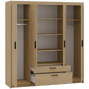 Obrazek Szafa Elena 4D 2S dąb olejowany