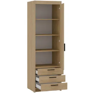 Obrazek Szafa Elena 1D 3S dąb olejowany