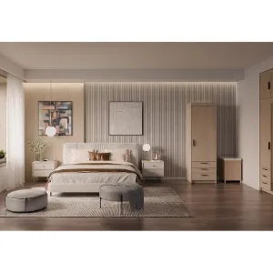 Obrazek Szafa Elena 1D 3S dąb olejowany