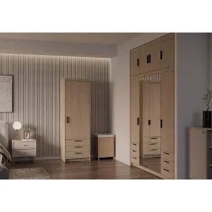 Obrazek Szafa Elena 1D 3S dąb olejowany