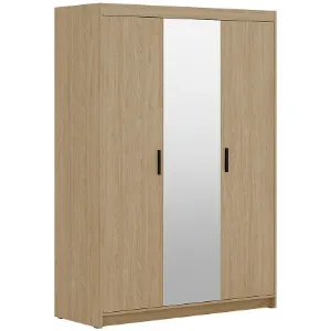 Obrazek Szafa Elena 3D lustro dąb olejowany