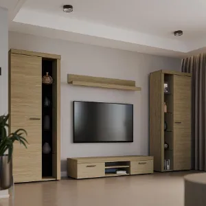 Obrazek Meblościanka Rumba XL DO01 dąb olejowany