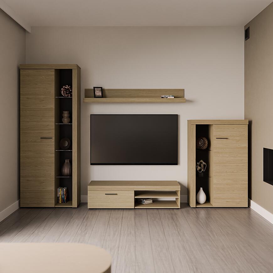 Meblościanka Rumba DO01 dąb olejowany