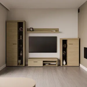 Obrazek Meblościanka Rumba DO01 dąb olejowany