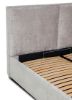 Obrazek Łóżko tapicerowane Trenza 160x200 popiel