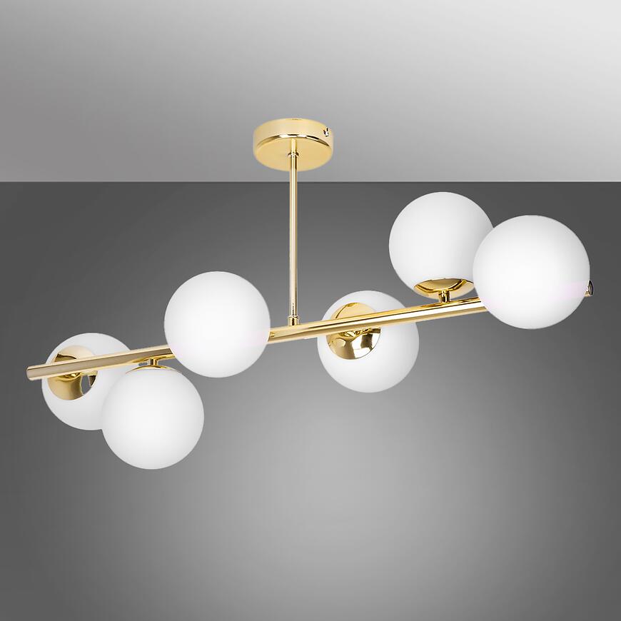 Lampa Ceres 2886/Z-A-6 złoty PL6