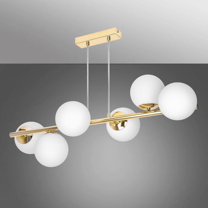 Lampa Ceres 2943/Z-A-6 złoty LW6