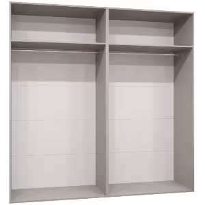 Obrazek Szafa Alicante III 200 biały/złoty