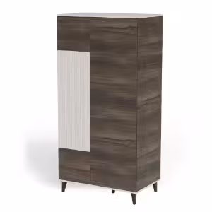 Obrazek Szafa Felicjan 2 kaszmir/orzech/czarny