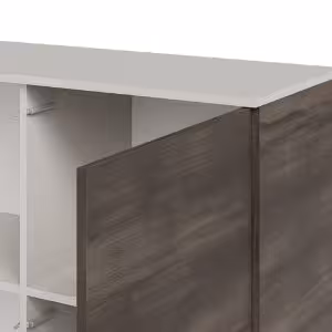 Obrazek Komoda Felicjan 2 KM-2 kaszmir/orzech/czarny