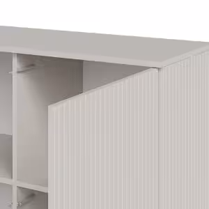 Obrazek Komoda Felicjan 2 KM-2 kaszmir/orzech/czarny