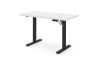 Obrazek Biurko Birs z funkcją regulacji wysokości biały/czarny