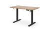 Obrazek Biurko Birs z funkcją regulacji wysokości dąb artisan/czarny