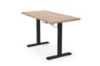 Obrazek Biurko Birs z funkcją regulacji wysokości dąb artisan/czarny