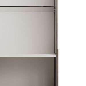 Obrazek Witryna Felicjan 2 kaszmir/orzech/czarny