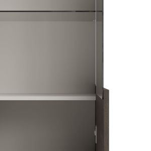 Obrazek Witryna Felicjan 2 kaszmir/orzech/czarny