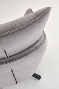 Obrazek Fotel wypoczynkowy Scarner popielaty