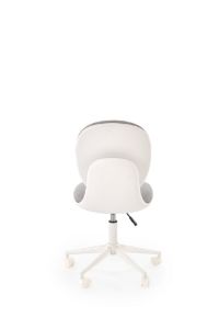 Obrazek Fotel młodzieżowy Orn 2 biały/jasny popiel