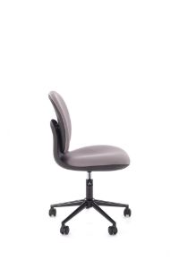 Obrazek Fotel młodzieżowy Orn czarny/popielaty