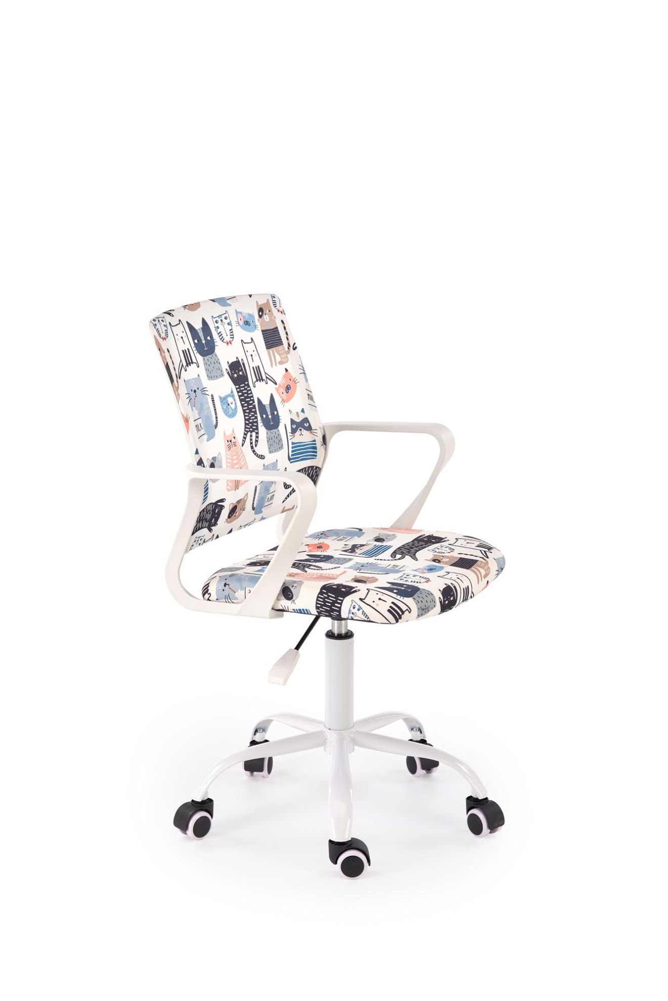 Fotel obrotowy Twisted wielokolorowy