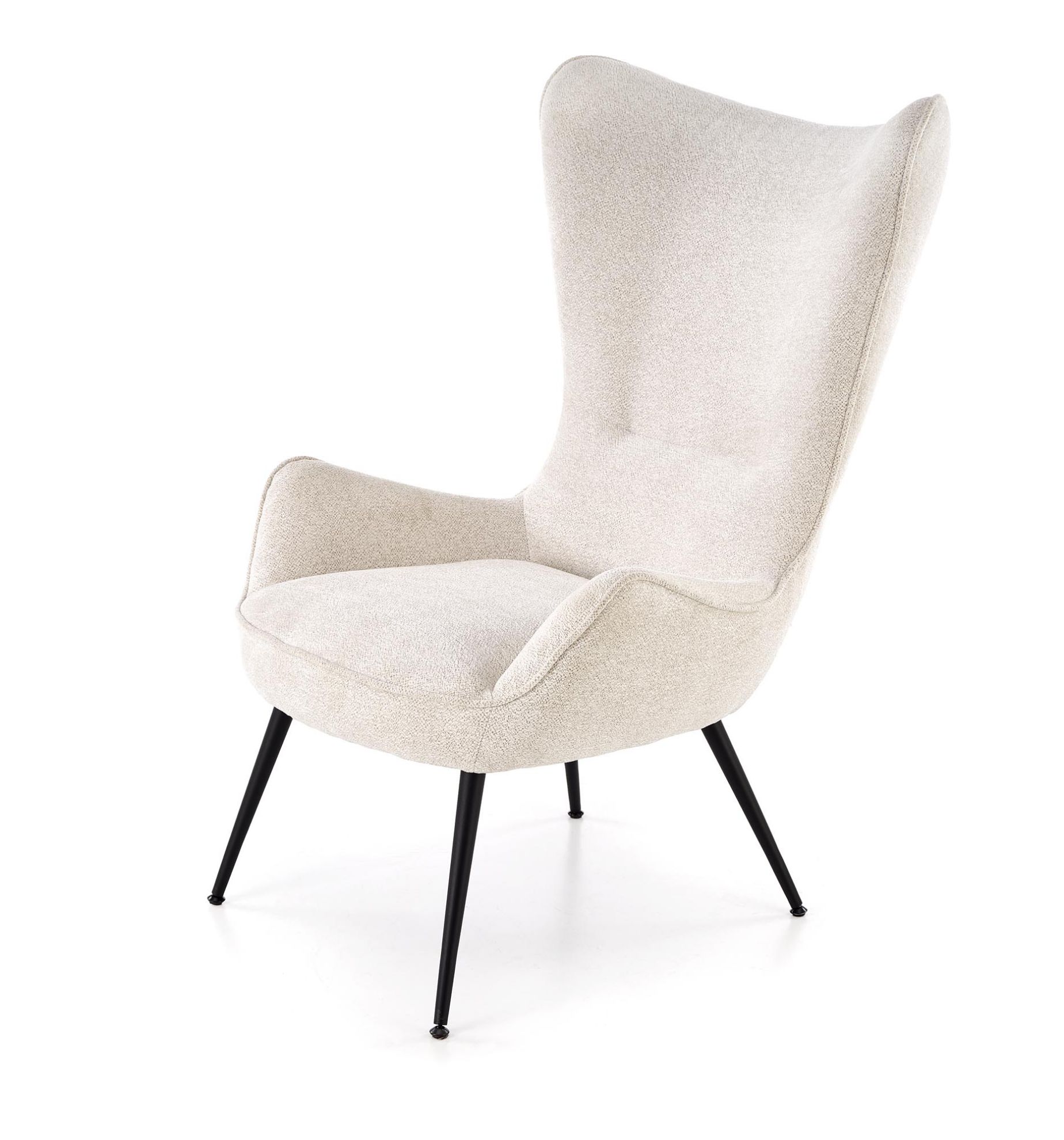 Fotel wypoczynkowy Juroza kremowy