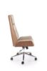 Obrazek Fotel gabinetowy Milo orzechowy/beżowy