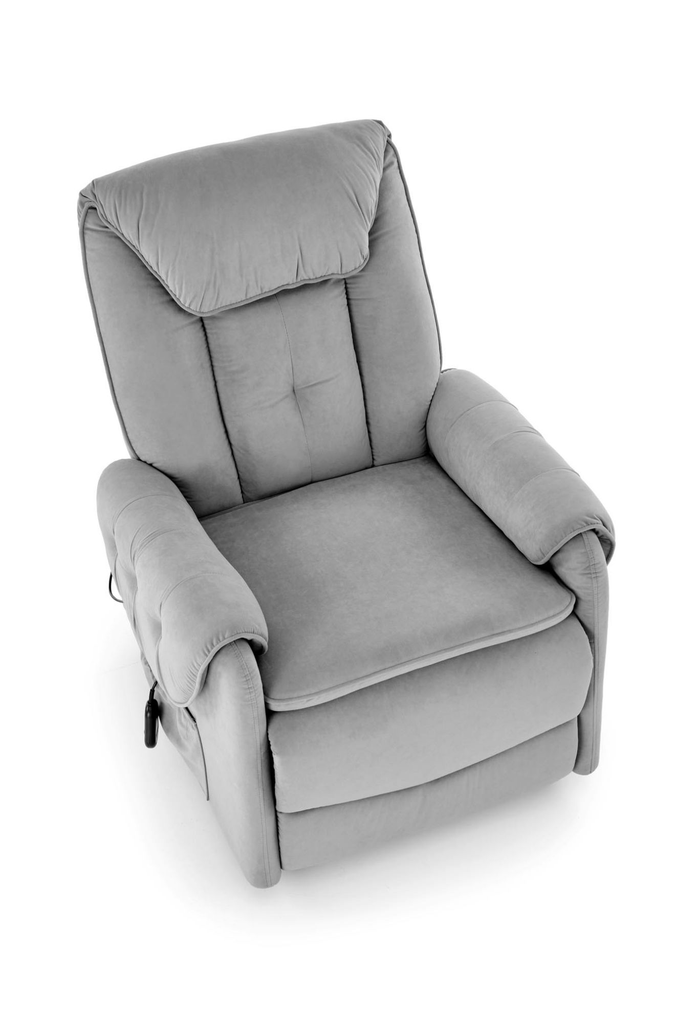 Fotel wypoczynkowy Hagus popielaty