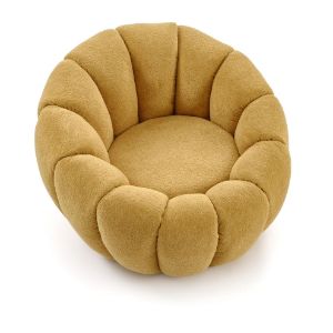 Obrazek Fotel wypoczynkowy Judi musztardowy