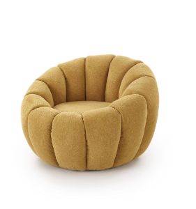 Obrazek Fotel wypoczynkowy Judi musztardowy