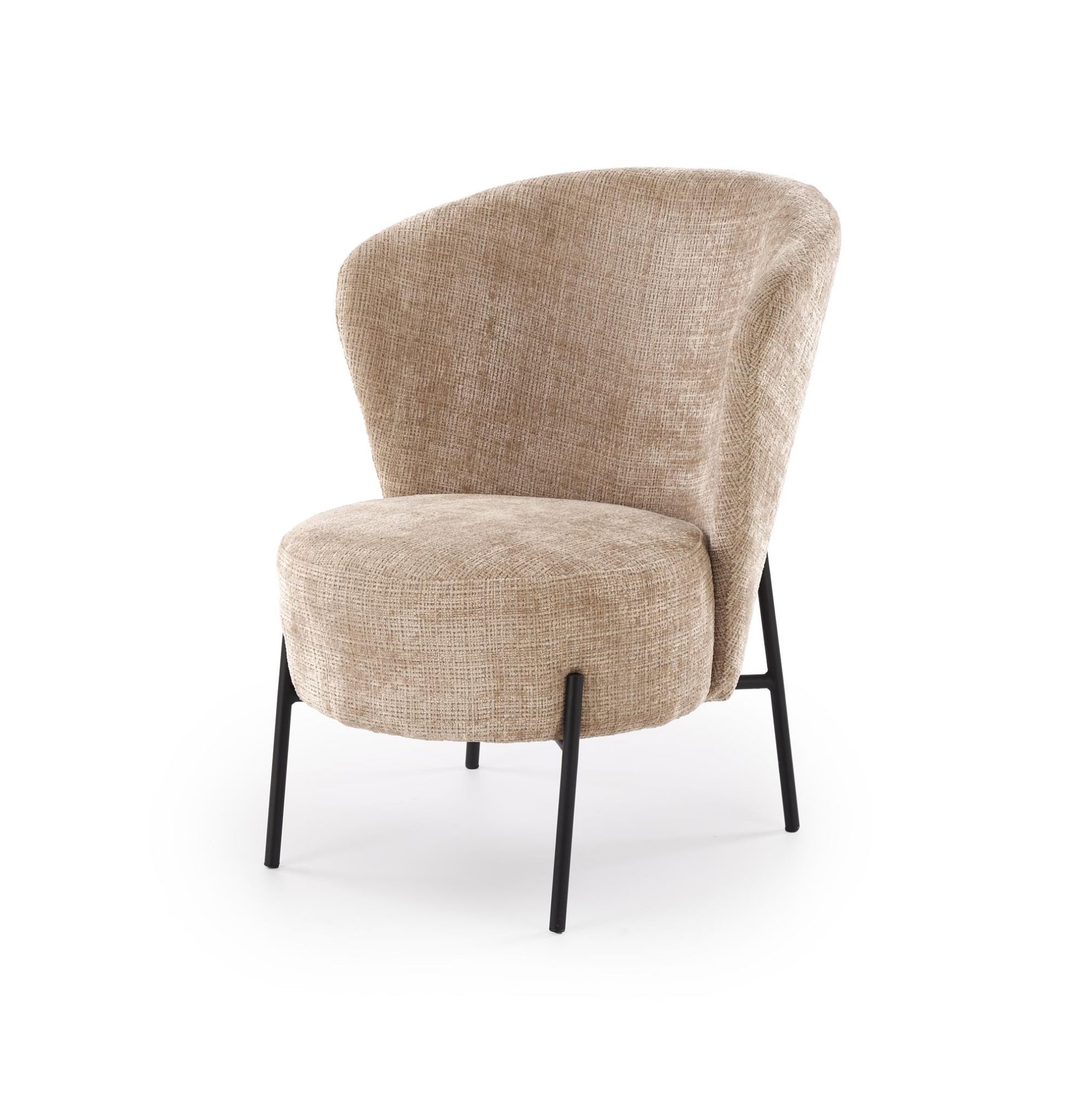 Fotel wypoczynkowy Ambessa beżowy