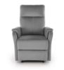 Obrazek Fotel wypoczynkowy z funkcją elektrycznego rozkładania Amora popielaty