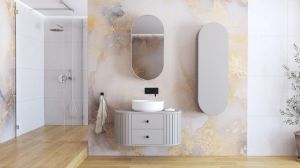 Obrazek Szafka lustrzana Root 1D cashmere