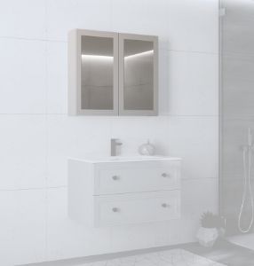 Obrazek Szafka lustrzana Terra 70x80/2D cashmere