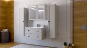 Obrazek Szafka pod umywalkę Terra 80/2S cashmere