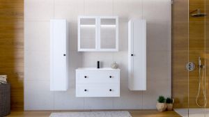 Obrazek Szafka pod umywalkę Terra 80/2S biały