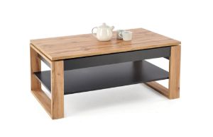 Obrazek Ława Sileo z podnoszonym blatem dąb artisan/czarny