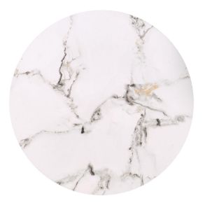 Obrazek Zestaw 2 ław Christine biały/czarny