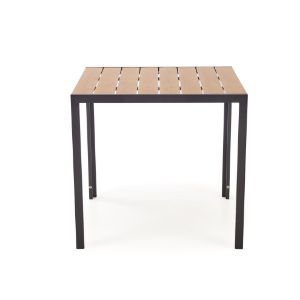 Obrazek Stoł kwadratowy Fimb brązowy/czarny