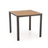 Obrazek Stoł kwadratowy Fimb brązowy/czarny